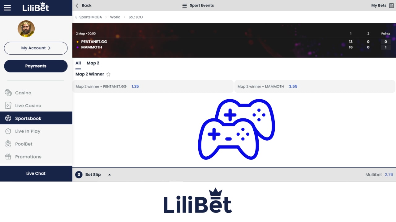 Lilibet esports betting